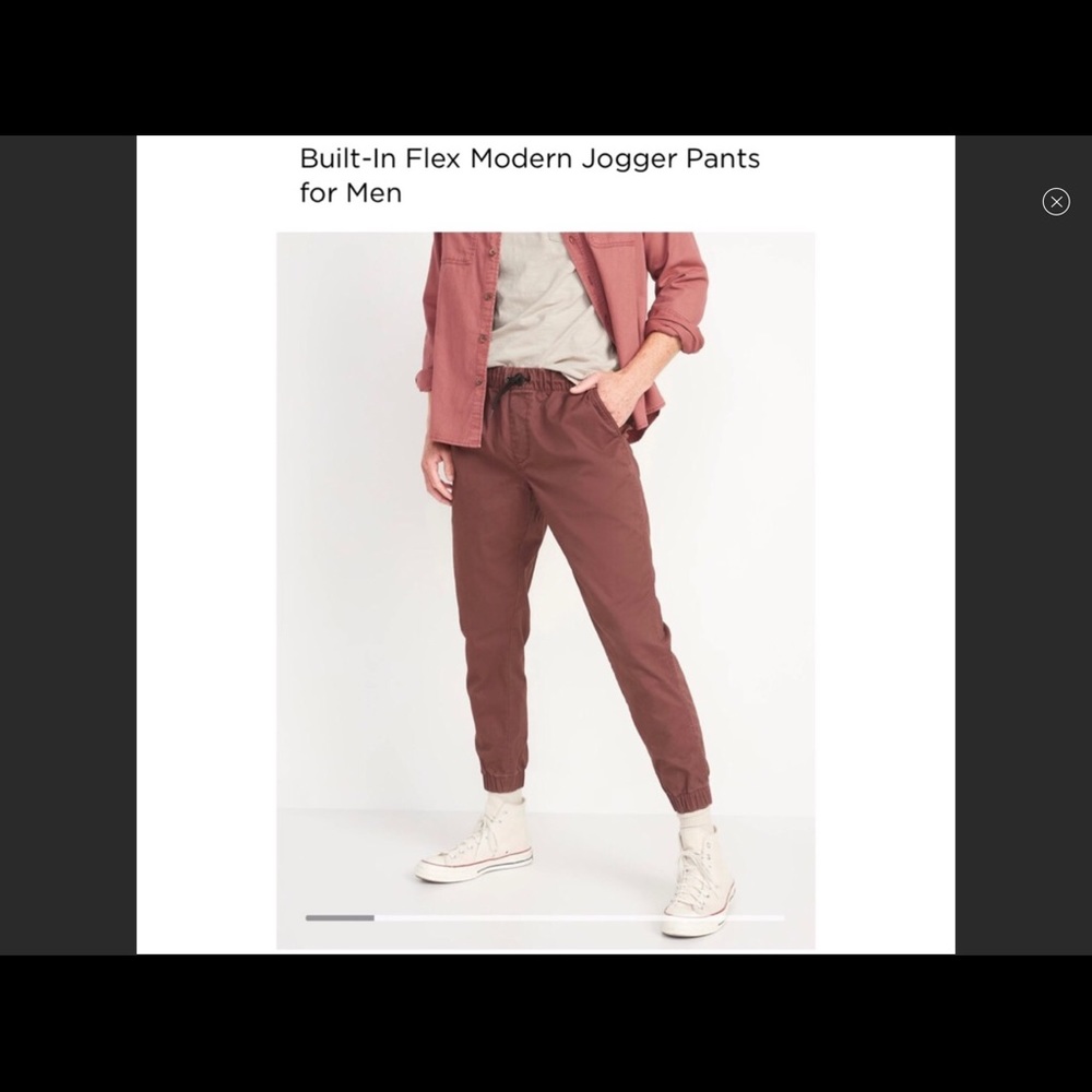 Old Navy Built-in Flex Modern Jogger Pants Size L NWT 😎